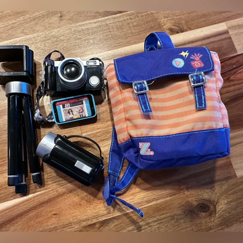 American Girl Doll Z Yang Filming Accessories